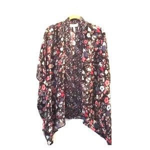 Jessica Simpson Floral Kimono